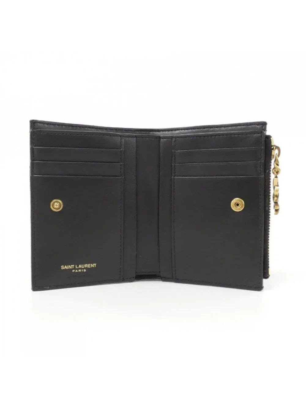 Saint Laurent Wallet Black